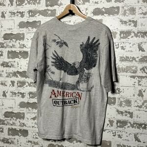 Vintage Bald Eagle Shirt American Outback Apparel Size Large/Medium